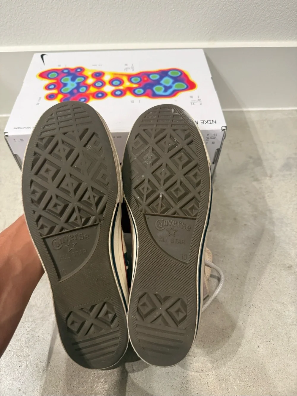 Tyler the Creator x Stephen McMullen Coverse Artiest Series Art Sneakers 10 - Picture 9 of 10
